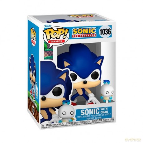 Sonic The Hedgehog Sonic with Hero Chao 1036 Funko Pop [FIGURKA]