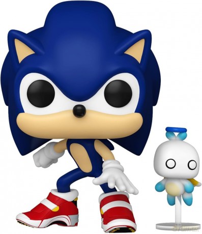 Sonic The Hedgehog Sonic with Hero Chao 1036 Funko Pop [FIGURKA]