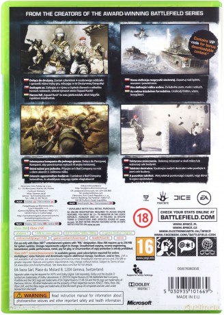 Battlefield: Bad Company 2 [GRA XBOX 360]