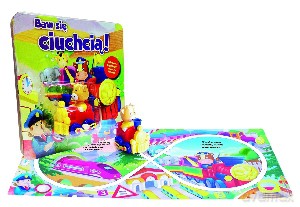 Baw się ciuchcią! Rozkładana plansza z trasą dla zabawki [ZABAWKA]