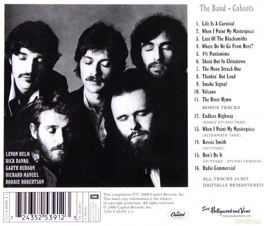 The Band: Cahoots [CD]