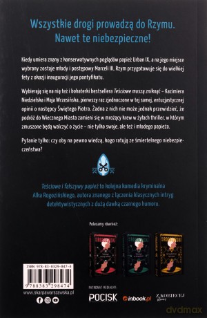 Teściowe i fałszywy papież - Alek Rogoziński [KSIĄŻKA]