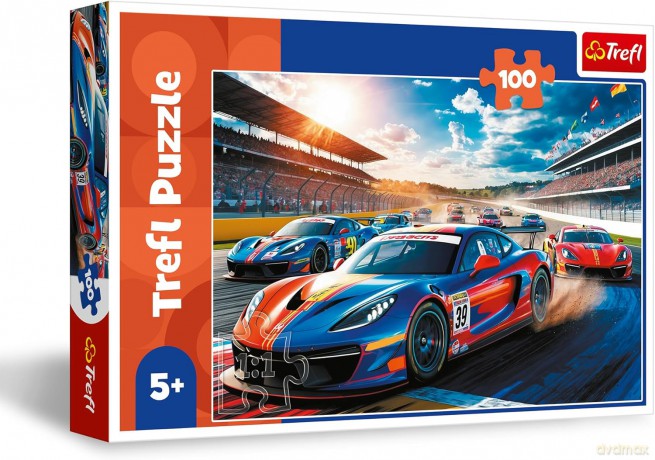 TREFL 100 el. Szybka wyścigówka 17403 [PUZZLE]