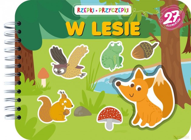 W lesie. Rzepki-przyczepki - Jul Łyskawa [KSIĄŻKA]