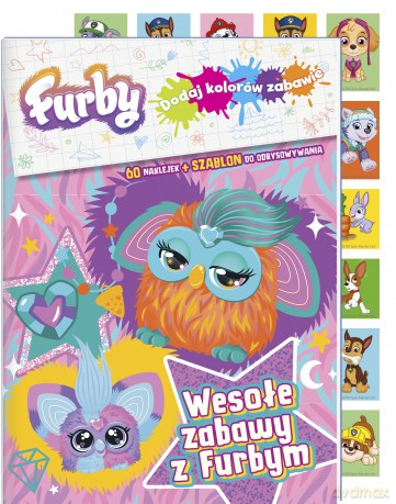 Wesołe zabawy z Furbym. Furby. Dodaj kolorów zabawie [KSIĄŻKA]