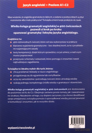 Wielka księga gramatyki angielskiej w 400 ćwiczeniach - Marta Fihel, Dariusz Jemielniak, Paweł Rutkowski [KSIĄŻKA]