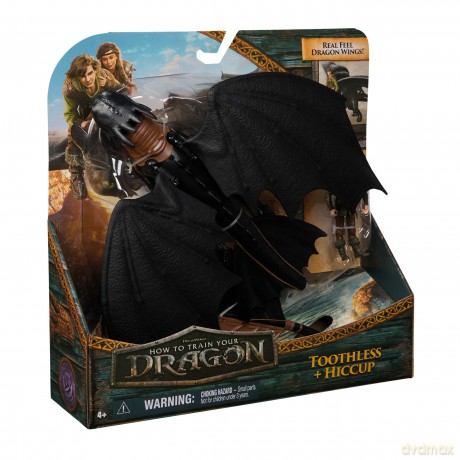 Wiking i smok Toothless + Hiccup Jak Wytresować Smoka [FIGURKA]
