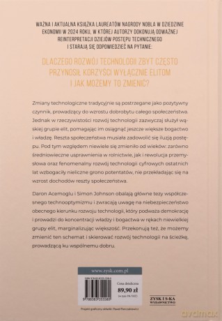 Władza i postęp. Tysiąc lat walki o technologię i dobrobyt - Daron Acemo?lu, Simon Johnson [KSIĄŻKA]