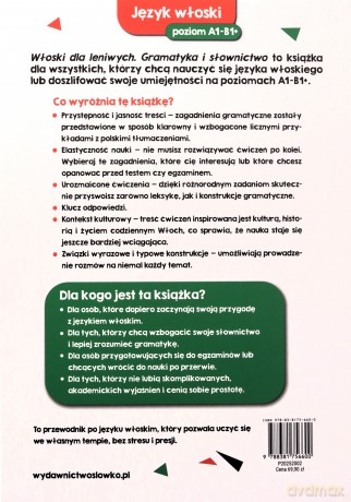 Włoski dla leniwych. Skuteczna nauka nawet dla tych, którym się nie chce - Anna Tomczyk [KSIĄŻKA]