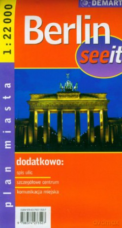 Berlin. Plan miasta w skali 1:22 000 [KSIĄŻKA]