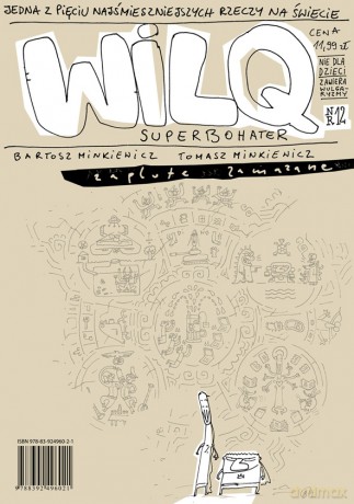 Zaplute, zamazane. Wilq Superbohater (Tom 12) - Bartosz Minkiewicz, Tomasz Minkiewicz [KOMIKS]