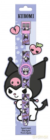 Zegarek cyfrowy KE02 ECO Kuromi KU00002