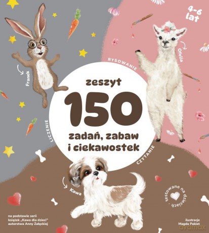 Zeszyt 150 zadań, zabaw i ciekawostek - Anna Załęcka, Dominika Padoł [KSIĄŻKA]