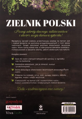 Zielnik polski Sekrety dawnej medycyny - Grażyna Wasilewska [KSIĄŻKA]