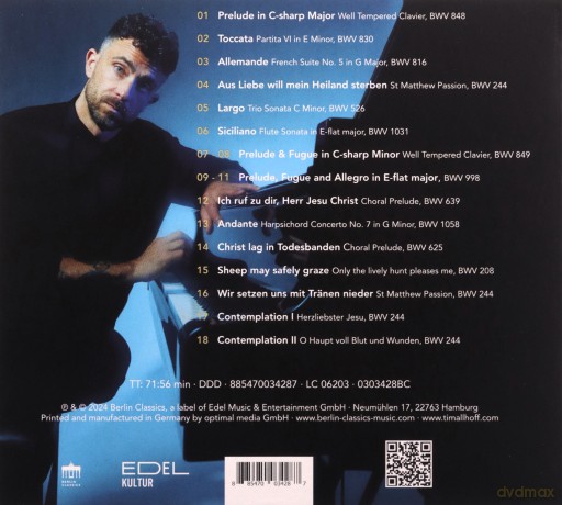 Tim Allhoff: Bach [CD]