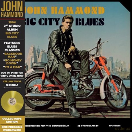 John Hammond: Big City Blues (Yellow) [Winyl]