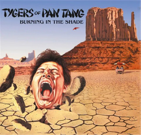 Tygers Of Pan Tang: Burning In The Shade (Sunburst Yellow/Red) [Winyl]