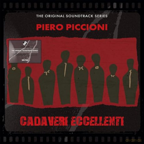 Piero Piccioni: Cadaveri Eccellenti - Original Soundtrack (Numbered) (Trasparent Red) [2xWinyl]