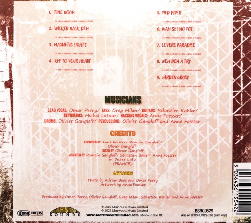 Omar Perry: Channelling Lee Scratch Perry [CD]