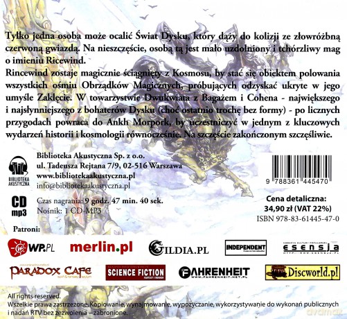 Blask fantastyczny - Terry Pratchett [Audiobook]