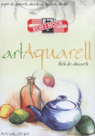 Blok do akwareli artAquarell A4 [KSIĄŻKA]