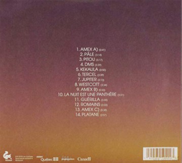 Les Louanges: La Nuit Est Une Panthere [CD]