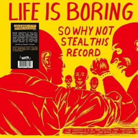 Life Is Boring So Why Not Steal This Record (Yellow) [Winyl]