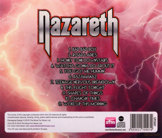 Nazareth: Live At The De Montfort Hall. Leicester. 4Th December 1975 [CD]