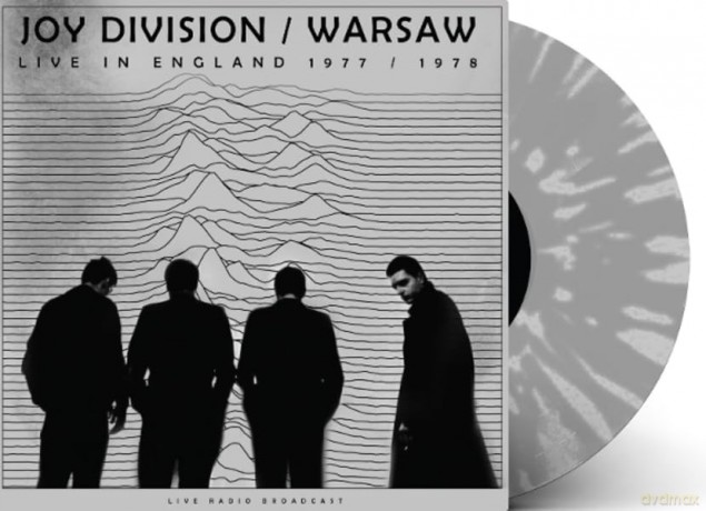 Joy Division & Warsaw: Live In England 1977/1978 (Transparent Black/Grey Splatter) [Winyl]