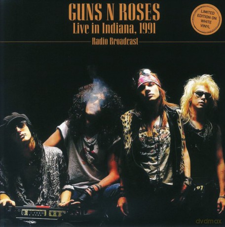 Guns Nroses: Live In Indiana. 1991 - Radio Broadcast (White) [Winyl]