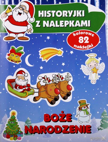 Boże Narodzenie. Historyjki z nalepkami - Anna Wiśniewska [KSIĄŻKA]
