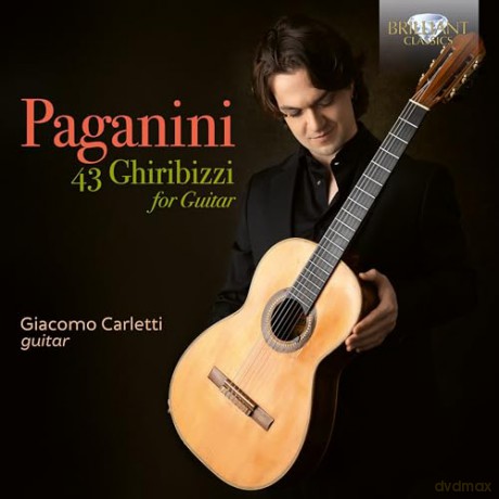 Giacomo Carletti: Paganini: 43 Ghiribizzi For Guitar [CD]