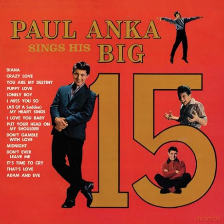 Paul Anka: Paul Anka Sings His Big 15 (2024 Remaster) (Gold) [Winyl]