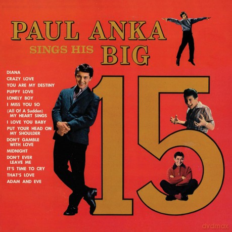 Paul Anka: Paul Anka Sings His Big 15 (2024 Remaster) (Gold) [Winyl]