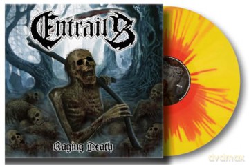 Entrails: Raging Death (Sunburst Yellow/Red) [Winyl]