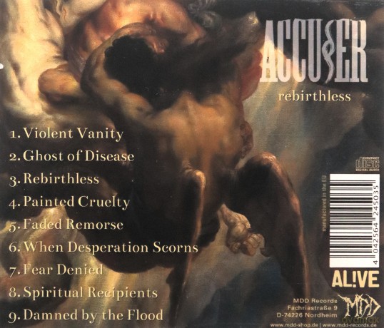 Accuser: Rebirthless [CD]