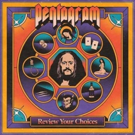 Pentagram: Review Your Choices (Tri-Colour Segment Yellow/Orange/Purple) (Alt Cover) [Winyl]