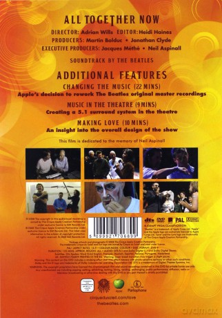 The Beatles/Cirque Du Soleil: All Together Now - A Documentary [DVD]