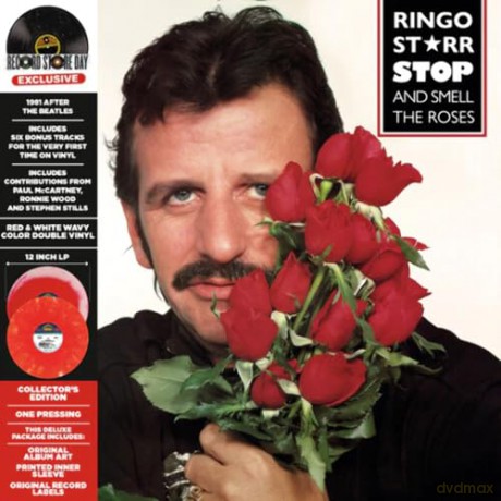 Ringo Starr: Stop & Smell The Roses (Cloudy Red/White/Galaxy Red/White) (RSD 2023) [2xWinyl]