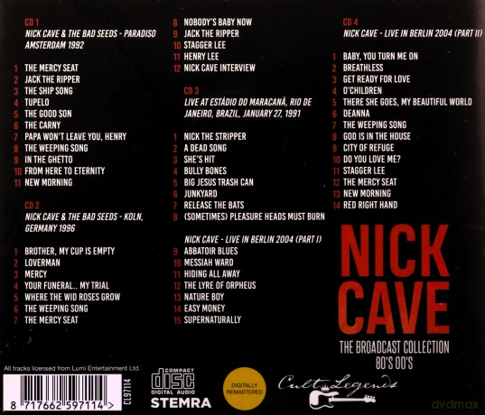 Nick Cave: The Broadcast Collection [CD]