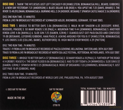 Joe Bonamassa: Transmission Impossible [CD]