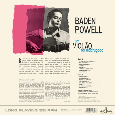 Baden Powell: Um Violao Na Madrugada (Limited) (+4 Bonus Tracks) [Winyl]