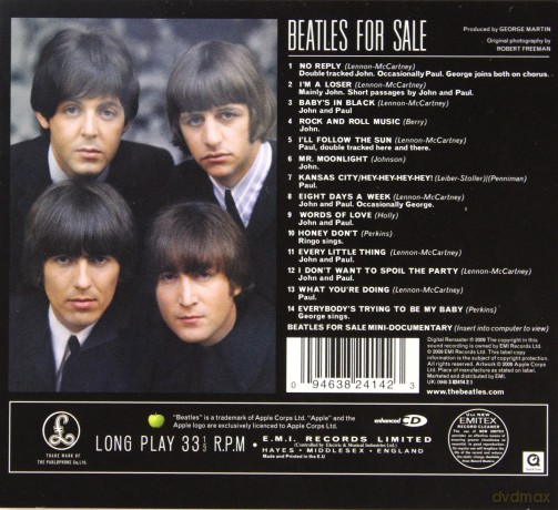 The Beatles: Beatles For Sale (Remastered) [CD]