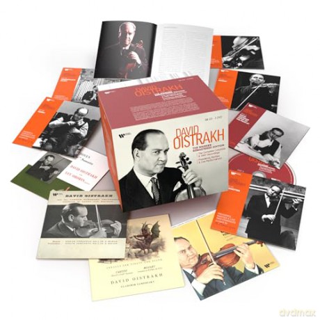 David Oistrakh: Warner Remastered Edition: Complete Columbia & Hmv Rec. / Premieres & Rarities [61CD]