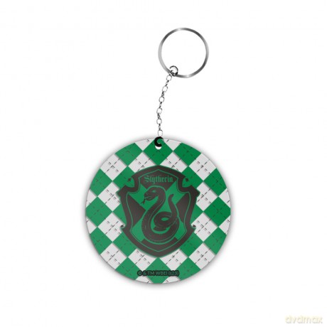Brelok z łańcuszkiem Slytherin 005 Harry Potter Przeźroczysty