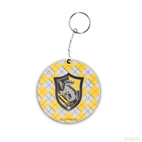 Brelok z łańcuszkiem Hufflepuff 005 Harry Potter Przeźroczysty