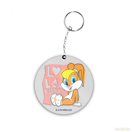 Brelok z łańcuszkiem Lola 001 Looney Tunes Przeźroczysty