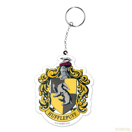 Brelok akrylowy Hufflepuff 007 Harry Potter Żółty