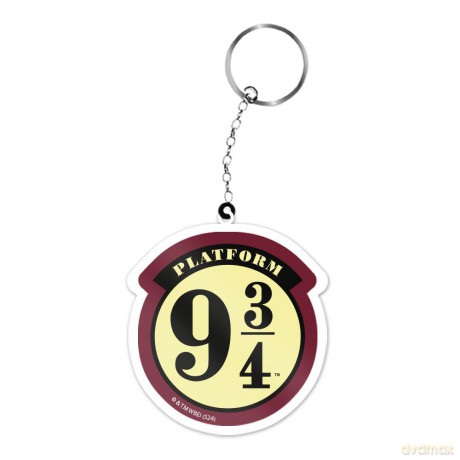 Brelok akrylowy Peron 9 i 3/4 004 Harry Potter Wielobarwny