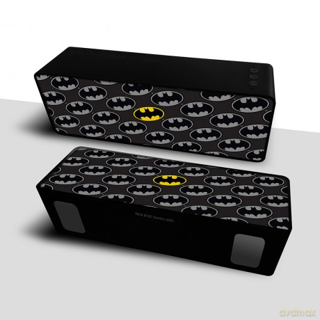 Przenośny głośnik bezprzewodowy 10W 2.1 Batman 002 DC Czarny